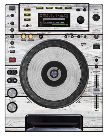 Pioneer DJ CDJ 850 Skin Woody White